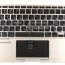 <!--Клавиатура для ноутбука Apple A1370 2010+ с корпусом без подсветки, плоский ENTER (черная) -->