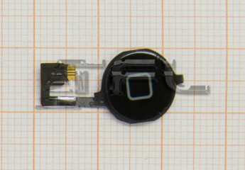 <!--Кнопка Home на шлейфе для iPhone 4s (черная)-->