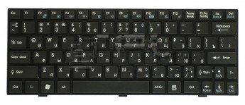 <!--Клавиатура для ноутбука MSI U160 L1350 U135 с черной рамкой (черная)-->