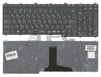 <!--Клавиатура для ноутбука Toshiba Tecra A11 (черная)-->