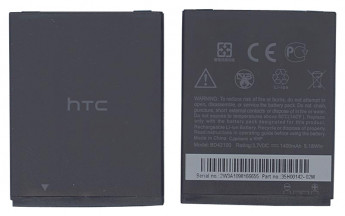<!--Аккумуляторная батарея BTR6325 для HTC ADR6400 | Thunderbolt 3.7V 1400mAh-->