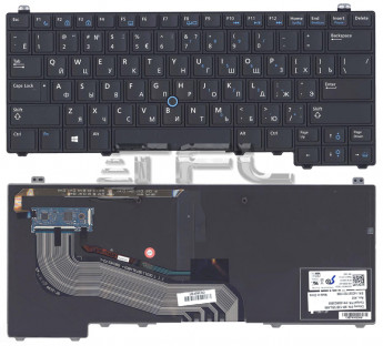 <!--Клавиатура для Dell latitude E5440 (черная)-->