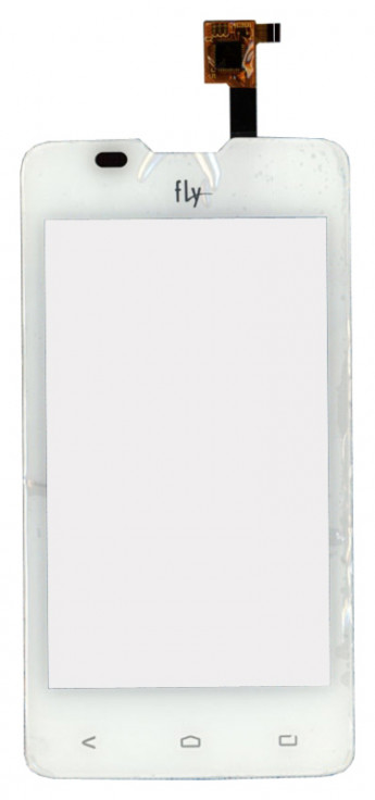<!--Сенсорное стекло (тачскрин) для FLY IQ449 Pronto (белый)-->