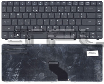 <!--Клавиатура для ноутбука Acer Aspire Timeline 3410 3410T 3410G 4741 3810 матовая (черная) -->