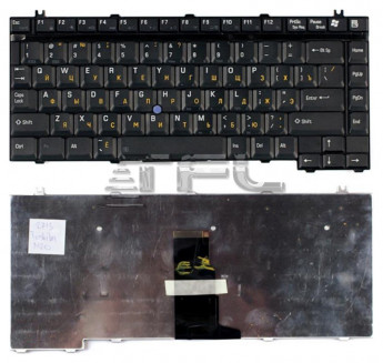 <!--Клавиатура для ноутбука Toshiba Satellite 6000 6100 M20 Tecra S1 (черная)-->