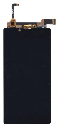 <!--Модуль (матрица + тачскрин) для Micromax Q491 Canvas Amaze 4G (черный)-->