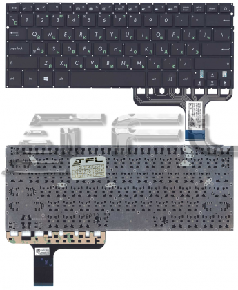 <!--Клавиатура для ноутбука ASUS ZENBOOK UX305 UX302L UX302LA UX302LG  (черная)-->
