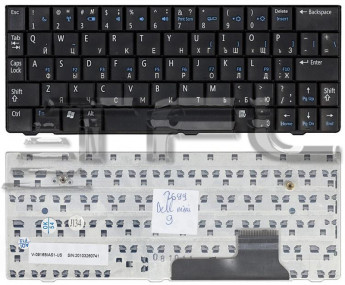 <!--Клавиатура для ноутбука Dell Inspiron mini 9 (черная)-->