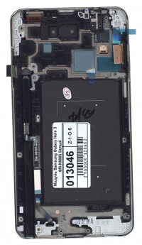 Модуль (матрица + тачскрин) для Samsung Galaxy Note 3 SM-N9005 с рамкой (белый)