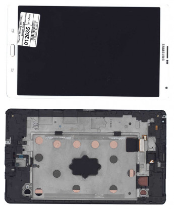 <!--Модуль (матрица + тачскрин) Samsung Galaxy Tab S 8.4 SM-T705 с рамкой (белый)-->