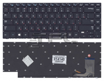<!--Клавиатура для ноутбука Samsung 470R4E BA59-03619C с подсветкой (черная) -->