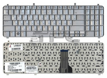 <!--Клавиатура для ноутбука HP PAVILION HDX16 (серебро)-->