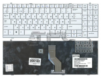 <!--Клавиатура для ноутбука LG Xnote P510 (белая)-->