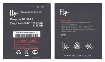 <!--Аккумуляторная батарея BL3812 для Fly IQ4416 | Era Life 5-->