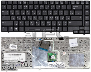 <!--Клавиатура для ноутбука HP Elitebook 6930 6930p (черная)-->