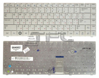 <!--Клавиатура для ноутбука Samsung R420 R418 R423 R425 R428 R429 R469 RV410 RV408 (белая)-->