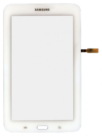 <!--Сенсорное стекло (тачскрин) Samsung Galaxy Tab 3 7.0 Lite SM-T110 (белый) -->