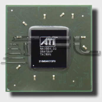 <!--Видеочип ATI Mobility Radeon X2500, 216MGAKC13FG-->