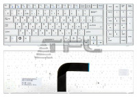 <!--Клавиатура для ноутбука LG R700 R710 (белая)-->