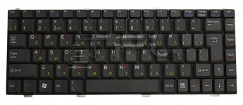 <!--Клавиатура для ноутбука MSI Megabook S250 S260 S262 S262W S270 S271 (черная)-->