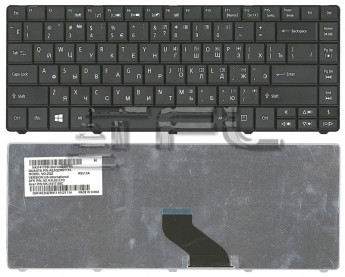 <!--Клавиатура для ноутбука Acer E1-471 (черная)-->