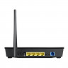 <!--Модем xDSL Asus DSL-N10, RJ-45, ADSL2+, Annex A, Wi-Fi Firewall +Router внешний (черный) (Ref.)-->
