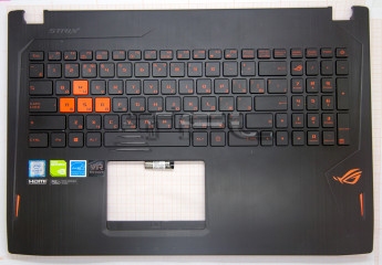 <!--Клавиатура для Asus GL502V с корпусом и подсветкой (разбор, без дефектов)-->