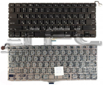<!--Клавиатура для ноутбука Apple Air A1304 A1237 13.3 плоский ENTER (черная)-->