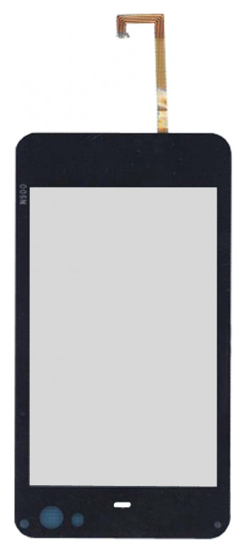 <!--Сенсорное стекло (тачскрин) для Nokia N900 (черный)-->