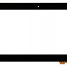 <!--Сенсорное стекло (тачскрин) Asus VivoTab Smart ME400 5268N Rev:2 FPC-2 (черный) -->