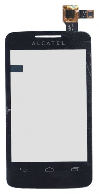 <!--Сенсорное стекло (тачскрин) для Alcatel One Touch Tribe 3041D (черный)-->