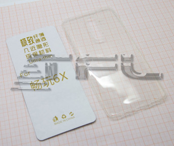 <!--Силиконовая прозрачная накладка для Xiaomi 6-->