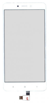 <!--Сенсорное стекло (тачскрин) для Xiaomi Redmi Note 4 (белый)-->