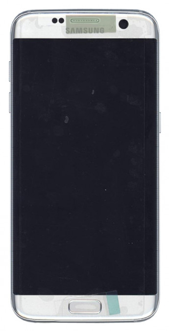 <!--Модуль (матрица + тачскрин) для Samsung Galaxy S7 Edge SM-G935FD с рамкой (серебро)-->