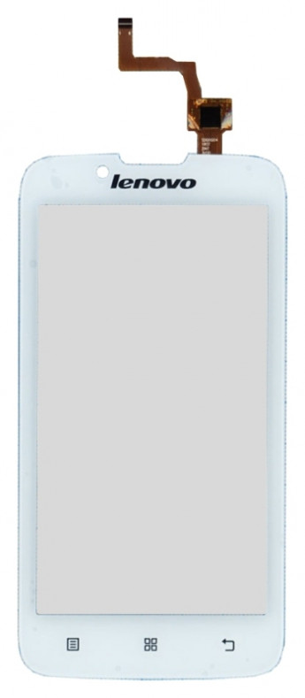 <!--Сенсорное стекло (тачскрин) для Lenovo A328 (белый)-->