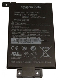 <!--Аккумуляторная батарея MC-354775-03 для Amazon Kindle Paperwhite 2014 3,7v 1420mAh-->