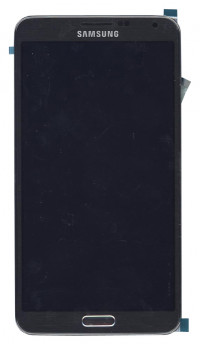<!--Модуль (матрица + тачскрин) для Samsung Galaxy Note 3 SM-N900 с рамкой (черный)-->