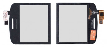<!--Сенсорное стекло (тачскрин) для Huawei U8350 Boulder (черный)-->