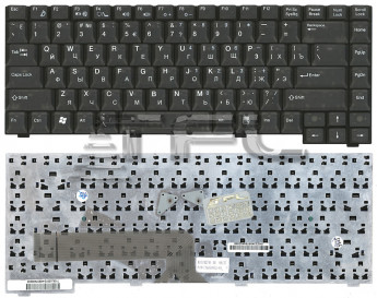<!--Клавиатура для ноутбука Fujitsu-Siemens Amilo M1437 M1439 D7850 (черная)-->