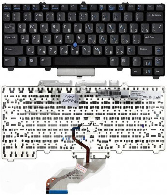 <!--Клавиатура для ноутбука Dell Latitude D410 J5818 (черная)-->
