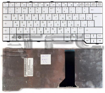 <!--Клавиатура для ноутбука Fujitsu-Siemens Amilo Sa3650 (белая)-->