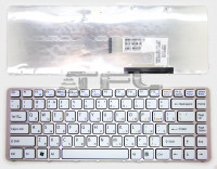 <!--Клавиатура для Sony VGN-NW, RU (белая)-->