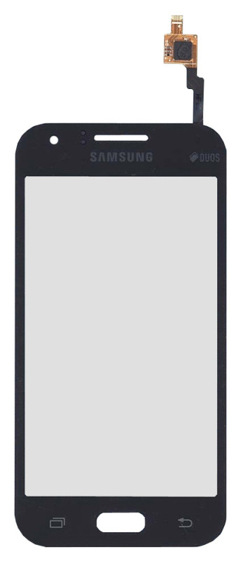 <!--Сенсорное стекло (тачскрин) для Samsung Galaxy J1 Ace SM-J110H (черный)-->