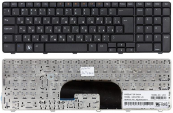 <!--Клавиатура для ноутбука Dell Inspiron 17R N7010 (черная)-->