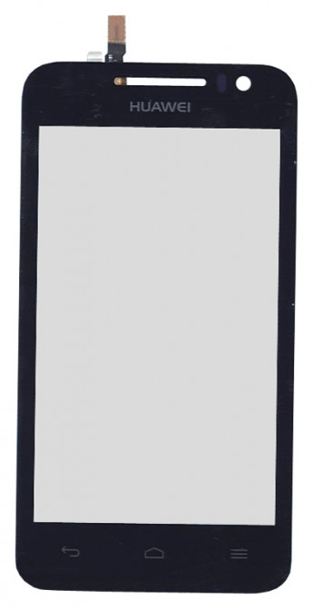 <!--Сенсорное стекло (тачскрин) для Huawei Ascend G330 (черный)-->