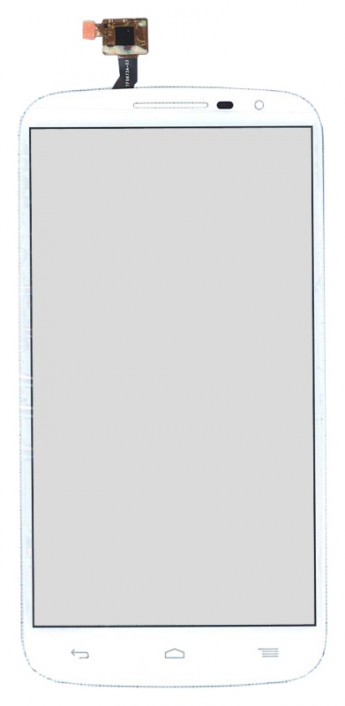 <!--Сенсорное стекло (тачскрин) для Alcatel One Touch Pop S9 7050Y (белый)-->
