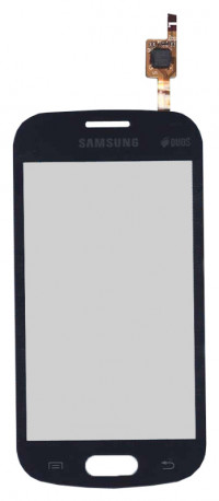 <!--Сенсорное стекло (тачскрин) для Samsung Galaxy Trend GT-S7390 GT-S7392 (черный)-->