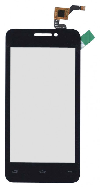 <!--Сенсорное стекло (тачскрин) для FLY FS407 Stratus 6 (черный)-->
