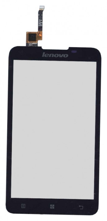 <!--Сенсорное стекло (тачскрин) для Lenovo A590 (черный)-->