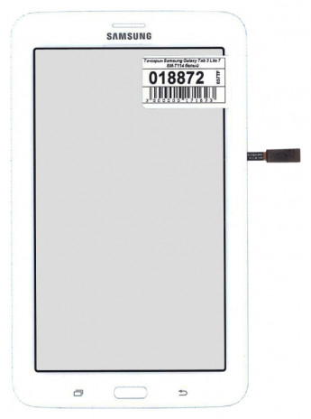 <!--Сенсорное стекло (тачскрин) Samsung Galaxy Tab 3 Lite 7.0 SM-T114 (белый) -->